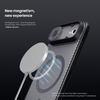Apple iPhone 17 Air Átlátszó Fekete Nillkin CamShield PRO Mágneses kemény tok - 1. kép