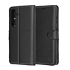 Samsung Galaxy S25 FE Fekete Techsuit - Leather Folio tok - 4. kép