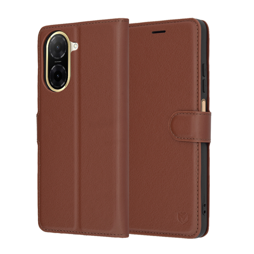 Xiaomi Redmi A5 4G Standard Techsuit - Leather Folio - Barna tok Xiaomi Redmi A5 4G Standard Techsuit - Leather Folio - Barna tok