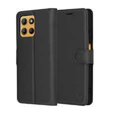 Motorola Moto G15 / G15 Power Techsuit Leather Folio - Fekete tok