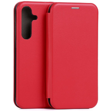 Samsung Galaxy S25 FE Beline Book Magnetic tok piros