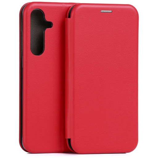 Samsung Galaxy S25 FE Beline Book Magnetic tok piros