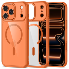 iPhone 17 Pro Tech-protect Magmat Magsafe tok Kozmikus narancs/átlátszó