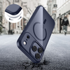 iPhone 17 Pro Tech-protect Magmat Magsafe tok Mély Kék/átlátszó - 3. kép
