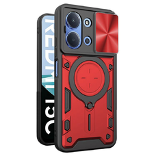 Xiaomi Redmi 15C 4G / Redmi 15C 5G Techsuit - CamGuard Pro - Piros tok