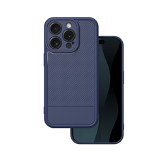 iPhone 15 Pro szén tok kék tok