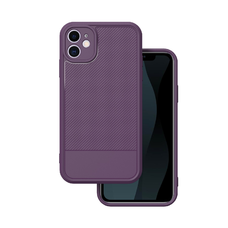 iPhone 11 Egyszerű Szén tok ibolya