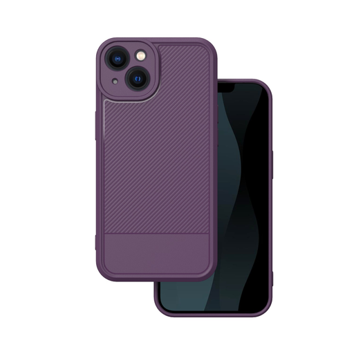 iPhone 13 tok, Egyszerű Szén tok ibolya