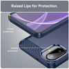 Samsung Galaxy A07 4G Kék Techsuit Carbon Silicone tok - 2. kép