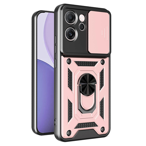 Oppo Reno14 F Rose Gold Techsuit - CamShield Series tok