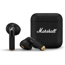 Marshall Minor IV TWS Bluetooth vezeték nélküli fülhallgató BT 5.3, Aktív zajszűrés, Qi vezeték nélküli töltés, IPX4, Fekete EU