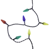 String light PINE CONE 100LED 8m sokszínű Forever Light - 0. kép