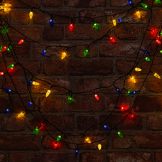 String light PINE CONE 100LED 8m sokszínű Forever Light