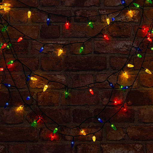 String light PINE CONE 100LED 8m sokszínű Forever Light