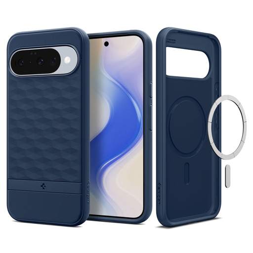 Google Pixel 10 / 10 Pro Spigen Parallax Mag Magsafe Éjféli Kék tok