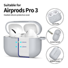 Apple AirPods Pro 3 Tech-protect Silicone Hook Ceruza Szürke tok - 0. kép