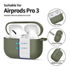 Apple AirPods Pro 3 Tech-protect Silicone Hook Olíva Zöld tok - 2. kép