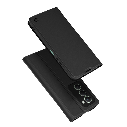 Xiaomi Redmi 15 4G / Redmi 15 5G Fekete Techsuit Magskin Book tok Xiaomi Redmi 15 4G / Redmi 15 5G Fekete Techsuit Magskin Book tok