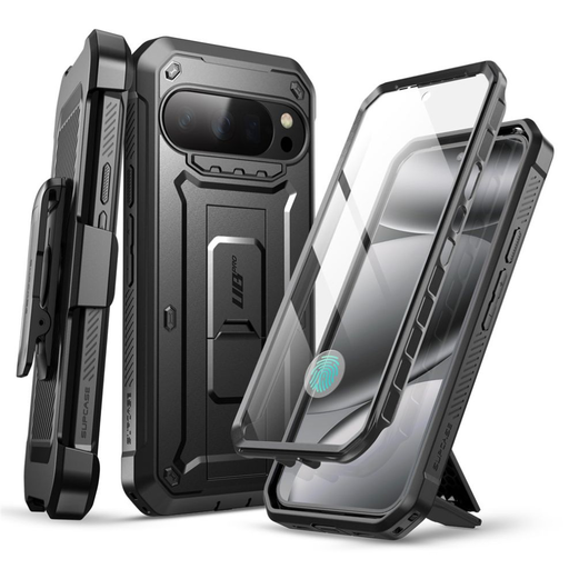 Google Pixel 10/10 Pro Supcase Unicorn Beetle Pro fekete tok
