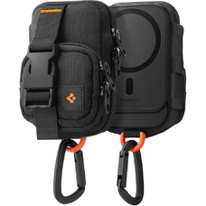 iPhone Spigen Snap Zip MagSafe Tok Fekete