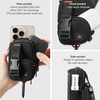 iPhone Spigen Snap Zip MagSafe Tok Fekete - 4. kép