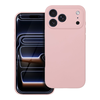 Szilikon 2mm tok IPHONE 17 Pro Max számára MagSafe kompatibilis homok rózsaszín - 3. kép