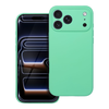 iPhone 17 Pro Max szilikon tok 2mm, MagSafe kompatibilis, menta - 3. kép