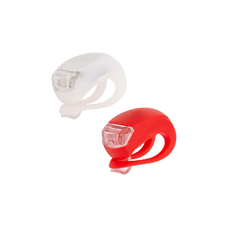 Kerékpár lámpák szett szilikon LED Control Ride LLS-02
