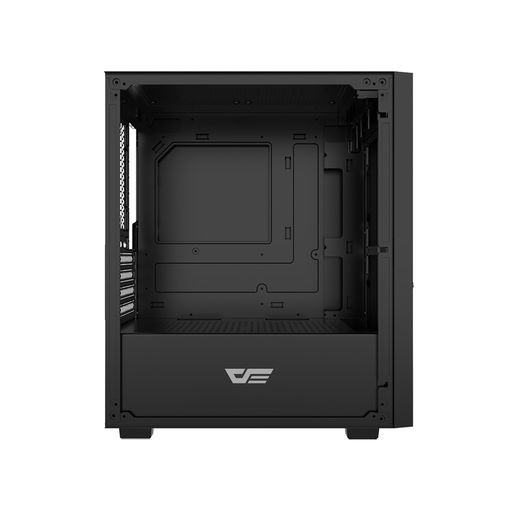 Darkflash M305 számítógép ház ventilátorok nélkül (Fekete)