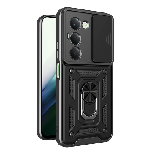 Xiaomi Redmi 15 4G Techsuit CamShield Series Fekete tok Xiaomi Redmi 15 4G Techsuit CamShield Series Fekete tok