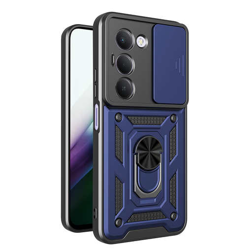 Xiaomi Redmi 15 4G / Redmi 15 5G Kék Techsuit CamShield sorozat tok Xiaomi Redmi 15 4G / Redmi 15 5G Kék Techsuit CamShield sorozat tok