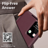 Samsung Galaxy S25 FE Techsuit SmartView Series - Piros tok - 2. kép