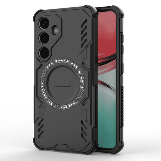 Samsung Galaxy S25 FE Fekete Techsuit ArmorMag tok Samsung Galaxy S25 FE Fekete Techsuit ArmorMag tok
