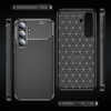 Samsung Galaxy S25 FE Techsuit - CarbonFiber - Fekete tok - 4. kép