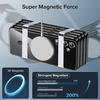Samsung Galaxy S25 FE Deep Blue Techsuit - Luxury Crystal MagSafe tok - 2. kép