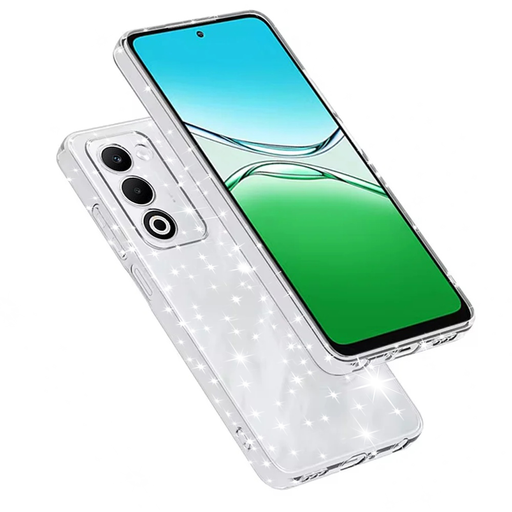 Oppo A5 4G Techsuit - SparkleSkin Series - Clear tok Oppo A5 4G Techsuit - SparkleSkin Series - Clear tok