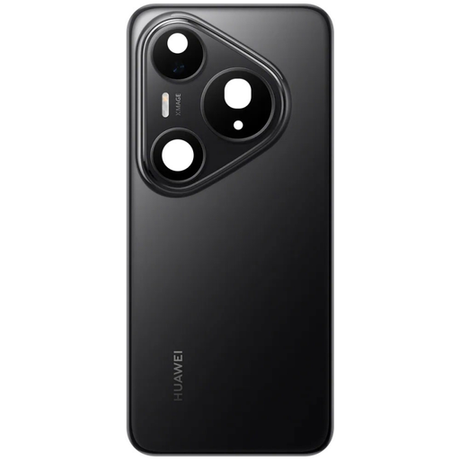 Akkumulátorfedél Huawei Pura 80 Pro-hoz, Fényes Fekete, tok