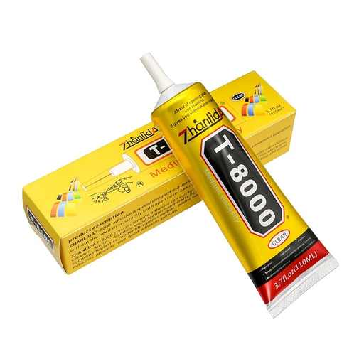 Univerzális ragasztó telefonjavításhoz Zhanlida T-8000, 110ml, átlátszó