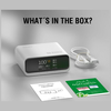 4smarts GaN képernyő 100W 3xUSB-C+2xUSB-A asztali töltő fehér - 1. kép