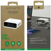 4smarts GaN képernyő 100W 3xUSB-C+2xUSB-A asztali töltő fehér - 2. kép