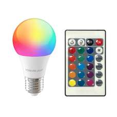  Forever Light LED Izzó RGB E27 A60 8W 850lm 4000K osztály F