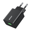 BWOO fali töltő CDA249 5V 2,4A USB-A, fekete - 1. kép