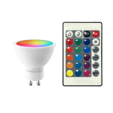 Forever Light LED Izzó RGB GU10 4.8W 440lm 4000K osztály F