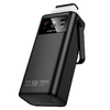 Borofone Power Bank 30000mAh BJ65 High - 2xUSB + Type C - QC 3.0 22,5W + PD 20W with USB, Type C, Lightning and micro USB black - 2. kép