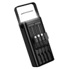 Borofone Power Bank 30000mAh BJ65 High - 2xUSB + Type C - QC 3.0 22,5W + PD 20W with USB, Type C, Lightning and micro USB black - 3. kép