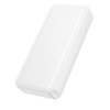 Borofone Power Bank 20000mAh BJ80A Clever - 2xUSB + Type C - QC 3.0 22,5W + PD 20W fehér - 0. kép
