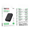Borofone Power Bank 5000mAh BJ81 Stability - USB - fekete - 4. kép