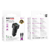 Borofone Autós töltő BZ34B Cloud - USB + Type C - QC 3.0 PD 38W Type C - Type C kábellel fekete - 3. kép