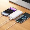 Borofone Power Bank 10000mAh BJ78 Clever - 2xUSB - fekete - 2. kép