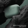 Apple AirPods Pro 3 Ringke Onyx Mágneses Védőtok, Csúszásmentes textúra, Karabiner lyuk - Zsálya zöld tok - 4. kép